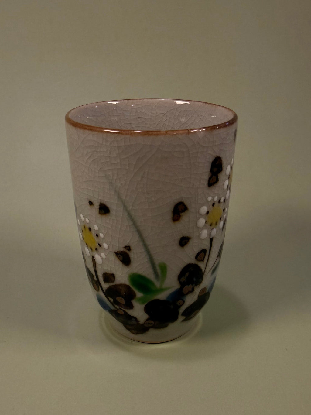 [Vintage] Floral tea cup pair