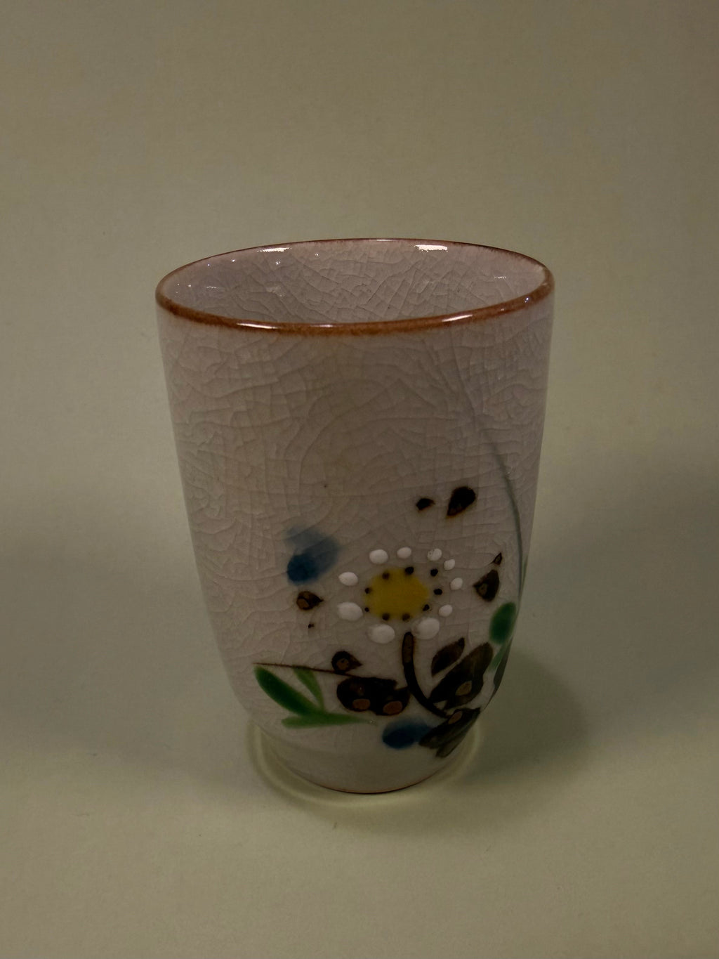 [Vintage] Floral tea cup pair