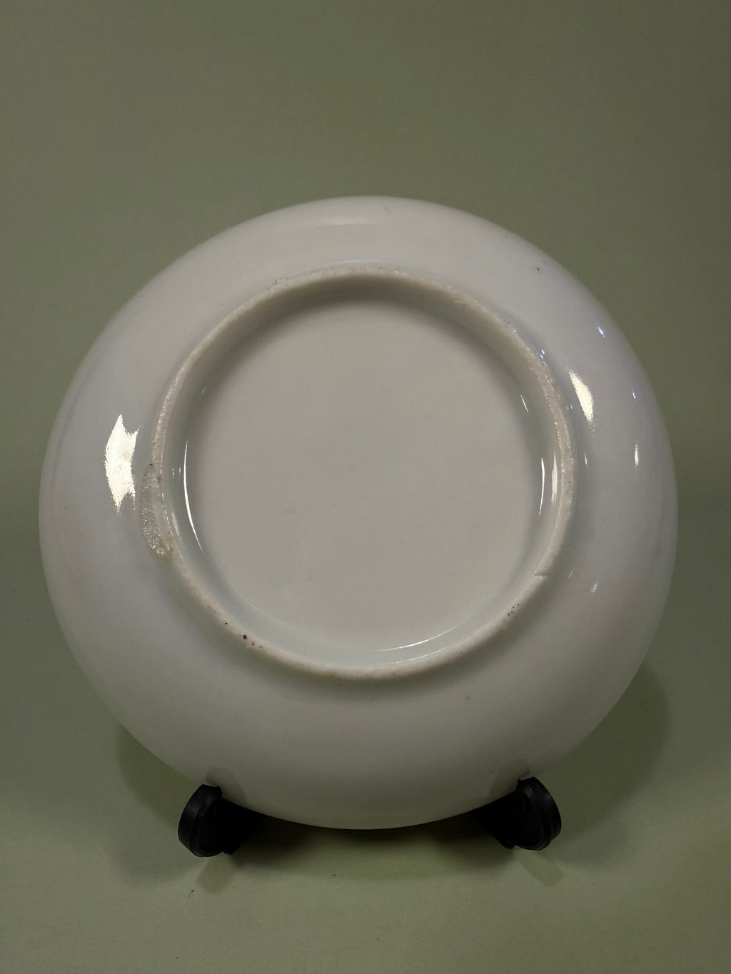 [Vintage] Kutani-ware plate (imperfect)