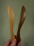 Wooden butter knife (dark - single)