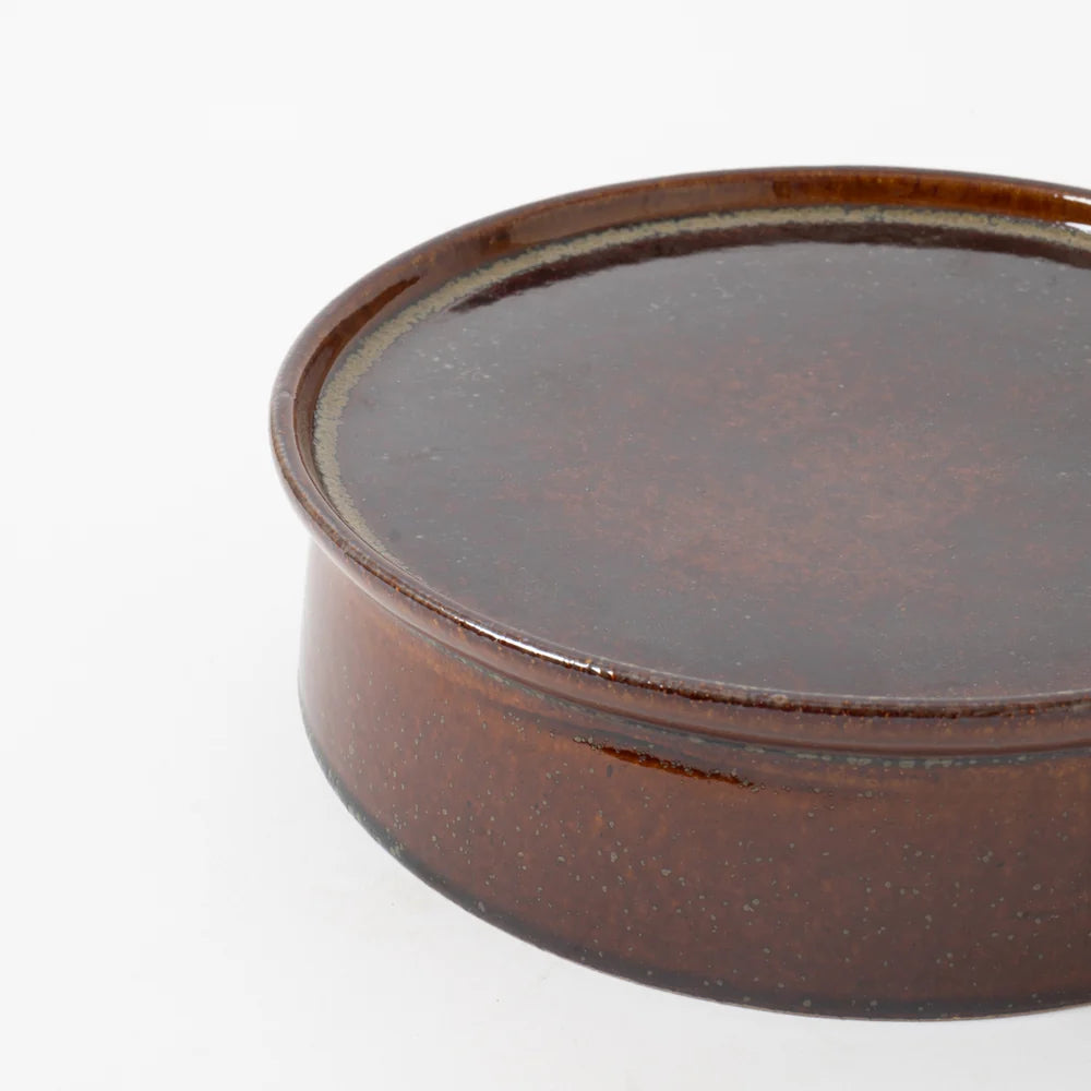 Dessert Plate (amber)
